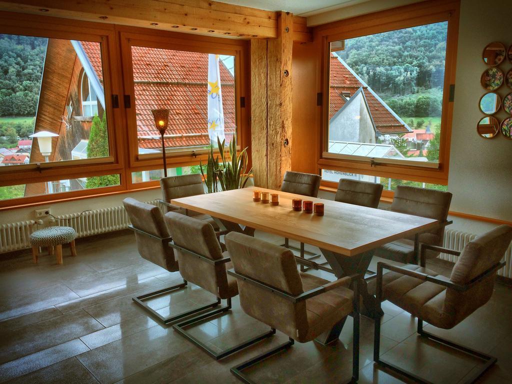 Akzent Hotel Hoehenblick Muehlhausen im Taele Exterior photo