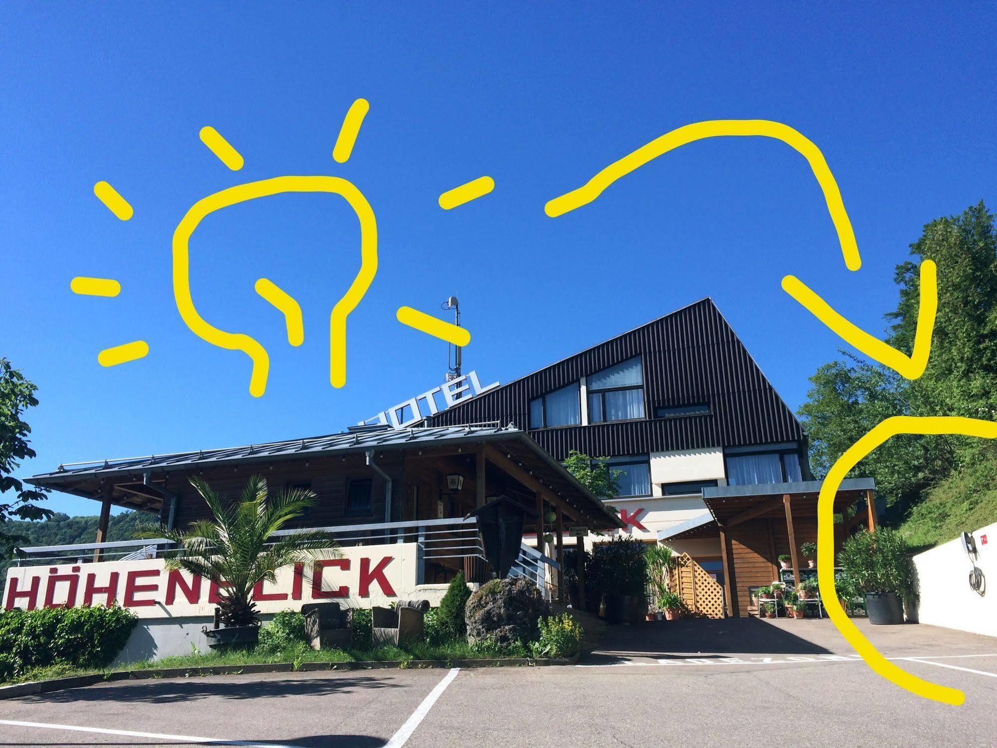 Akzent Hotel Hoehenblick Muehlhausen im Taele Exterior photo